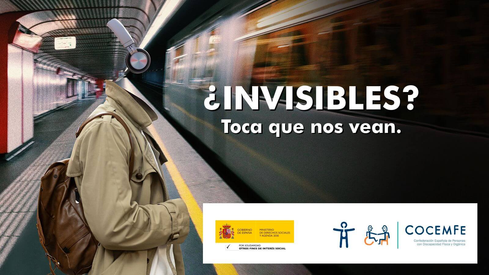 “Toca que nos vean”,  FEDHEMO y COCEMFE lanzan una campaña para visibilizar la discapacidad orgánica