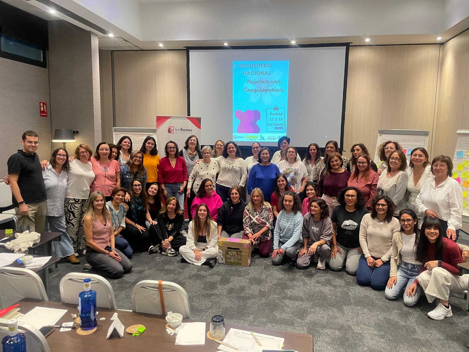 V Encuentro Nacional de Mujeres con Coagulopatías: Un espacio de unión, conocimiento y bienestar
