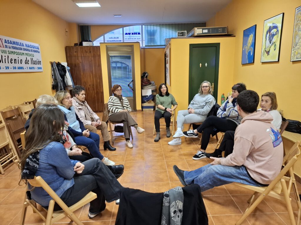 Desarrollo del grupo de ayuda